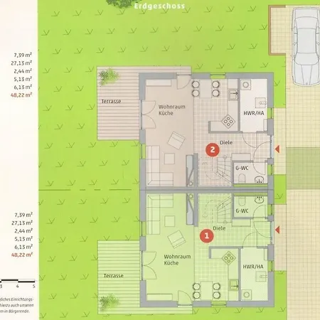 Mien Huus 2 Apartamento Nienhagen (Mecklenburg-Vorpommern)